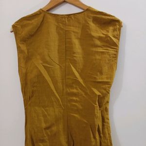 ZARA Mustard Blouse