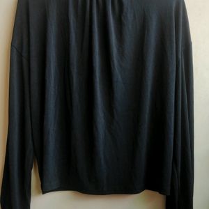 Beautiful Black Mid Length Top