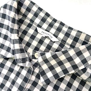 Gingham Long Shirt