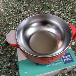 Stay Warm Baby Steel Bowl With Suction Base