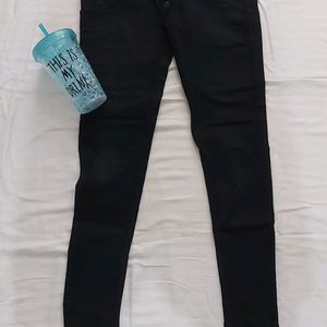 Black Skinny High Waist Jeans