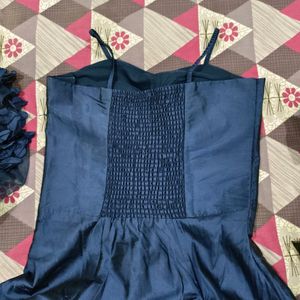 Royal Blue Party Wear Gown