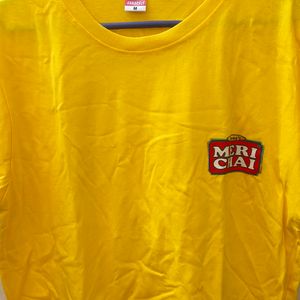 Elegant Men T Shirt Yellow 🟡 Colour