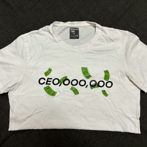 Men CEO Printed T-shirt