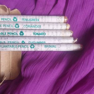 5 Plantable Seeds Pencils