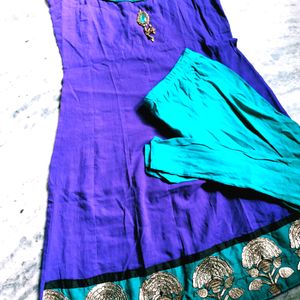 💜Beautiful Voilet Kurta Set For Women