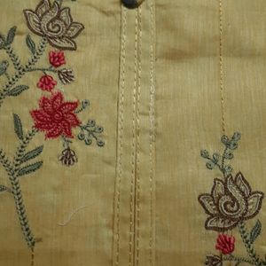 Cotton Catalog Piece With Embroidery