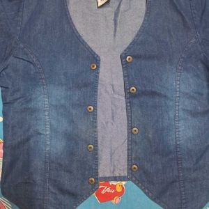 A Denim Jacket(half)