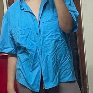 blue shirt