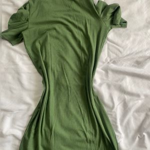 Green beachy Dress