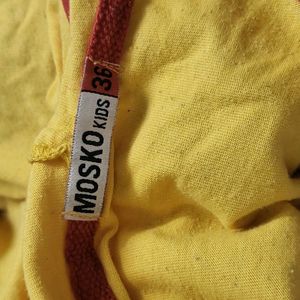 Yellow Colour Hoodie