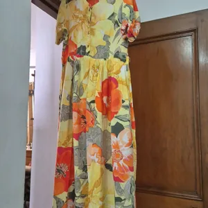 A Lovely Floral Dress. Very Lightly Used