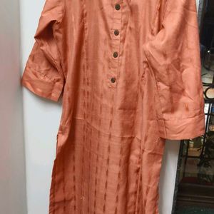 Kurta For Daily Use (Peach Color)