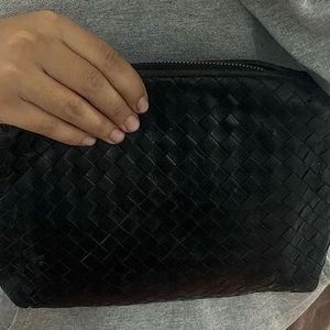 Bottega Veneta Black Pouch