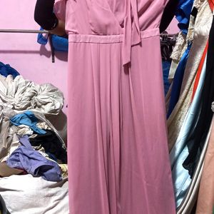 Pink Long Party Gown Dress Urbanic