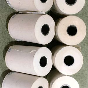 Set Of 8 Electronic Bill Paper Rolls..✨