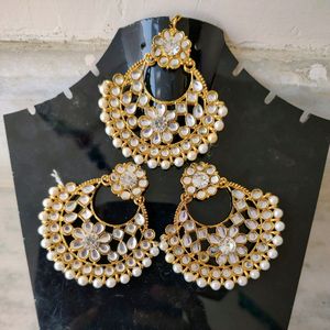 Mangtika Earrings Set