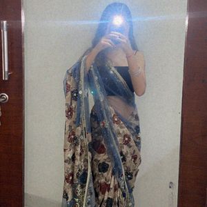 Heavy Party Wear Saree