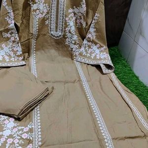 Kurta Pant With Dupatta Set