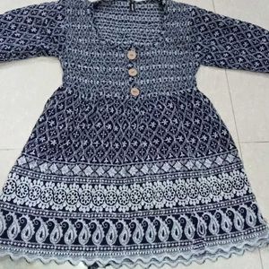 Short Embroidery Kurti