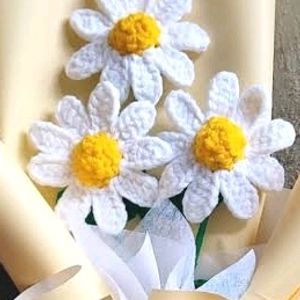 Daisy Crochet Combo Flower