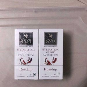 Pack Of 2 Good Vibes Rosehip Face Serum