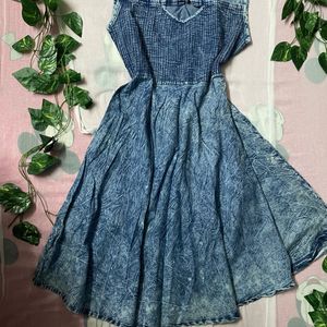 Blue Denim Dress