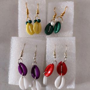 Combo Of 4 New Earrings