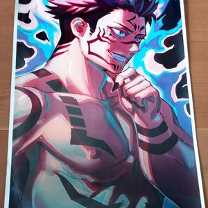 Sukuna Jujutsu Kaisan Poster