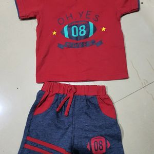 Tshirt And Short Set