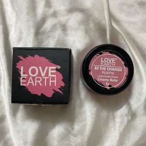 Love Earth Cream Blush