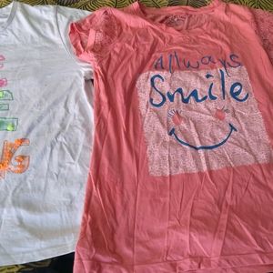 4 Tshirt For Girls N Women