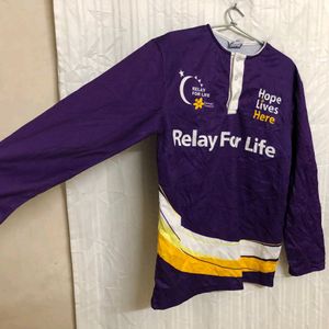 Relay For Life Long Sleeve T Shirt