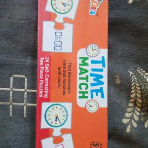 Kids New Time Match Puzzle