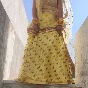 Yellow Lengega Choli