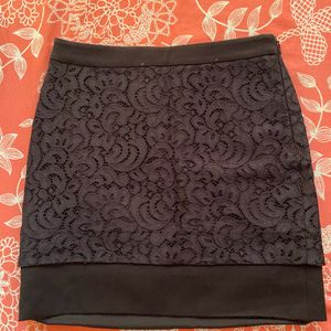 Black Designer Skirt