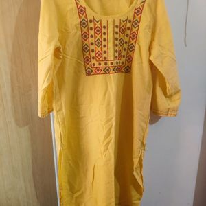 Yellow Kurta