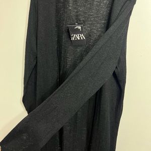 Black Long Shrug