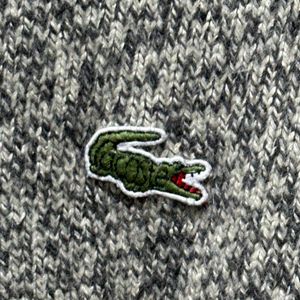 Lacoste Grey Woollen Sweater