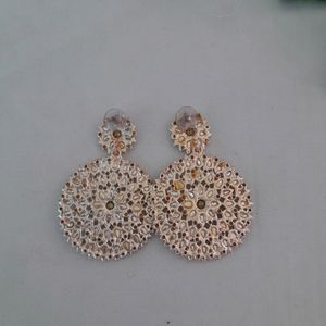 Kundan Earring & Maangtika Set