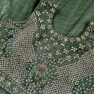 Sea/ Mint Green Lehenga Choli