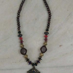 Black Pearl Necklace