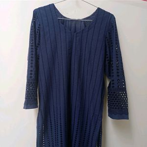 Blue Kurta For Women