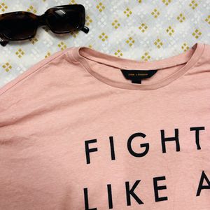 Beautiful Pink Top With Knots