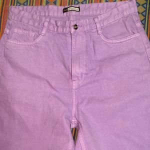 Purple Denim Jeans