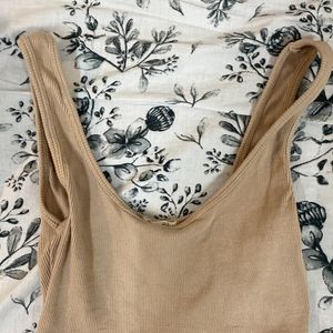 Beige Tank Top