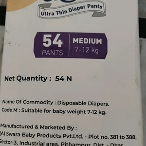 BABY DIAPER PANTS - Medium