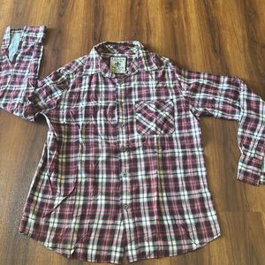 Double sleeve XL size shirt for men