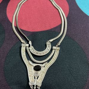 Silver 3 Layer Necklace