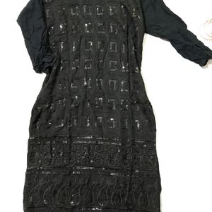 Black Seep Work Kurti